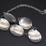Vintage Navajo Sterling & Gaspeite Necklace
