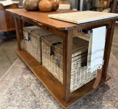 Antique Farmhouse Table Kitchen Island