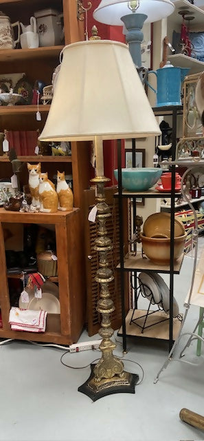 Standing Brass Floor Lamp