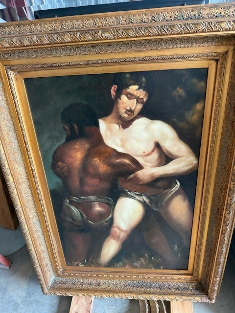 the boxer painting