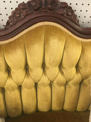 Small Victorian Tufted Loveseat