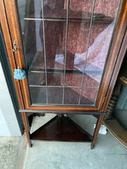 ANTIQUE CORNER CABINET