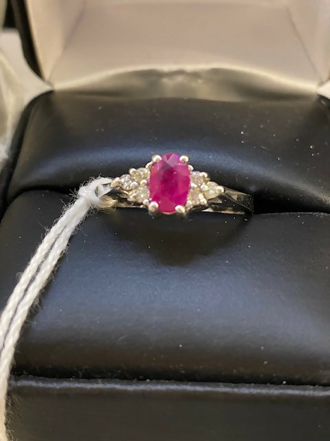 Ruby and Diamond Ring