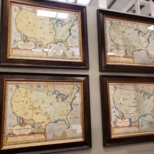 Vintage Map Set