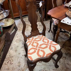 Set of Four Queen Anne Dining Chairs
