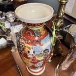 Large Vintage Satsuma Vase