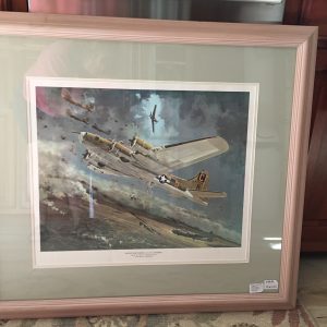 Framed Picture “WW2 Series 1, USAAF Bombers” by J. B. Deneen