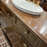 Antique Victorian dresser vanity w/ sink