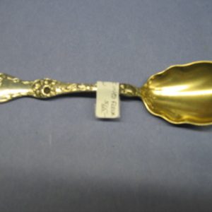Reed & Barton Gold Wash Sugar Spoon