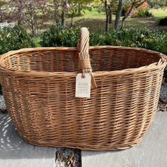 Antique Gathering Basket