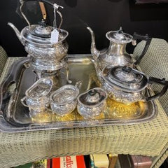 Silver Plate Tea Set