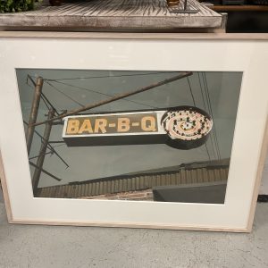 Framed BBQ Photograph