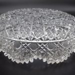 Early American Brilliant Cut Glass Crystal Bowl