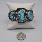 Large Native American Turquoise Cuff