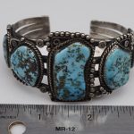 Large Native American Turquoise Cuff