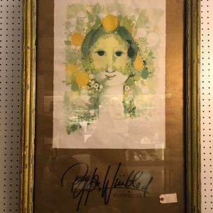 Bjorn Winblad Framed signed Poster