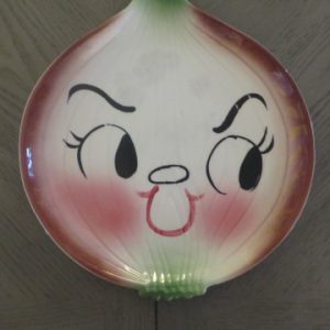 1950's Onion Plate by Margaret Deforest