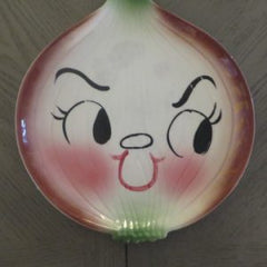 1950's Onion Plate by Margaret Deforest