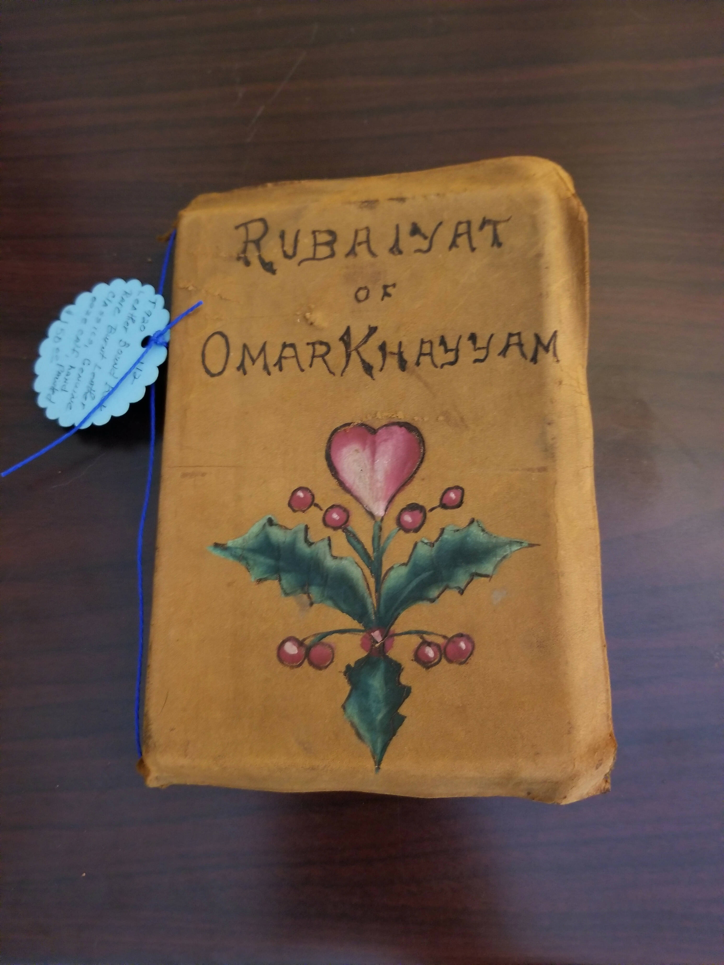 Burnt Leather Classic Rubaiyat of Omar Khayyam