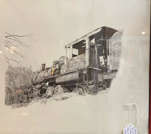 Etching - Prints - Trains - old country store