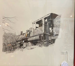 Etching - Prints - Trains - old country store