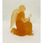 Daum France Archangel Gabriel Glass Figurine