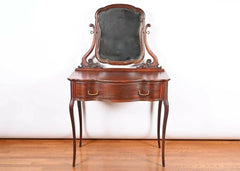 ANTIQUE MAHOGANY VANITY