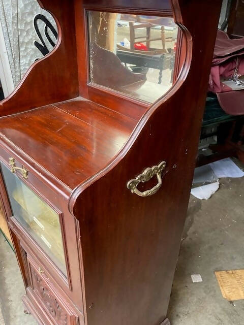 ANTIQUE MUSIC CABINET