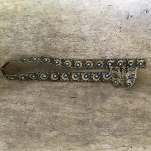 Egyptian Revival Enamel Belt