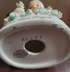 Vintage 1950's Napco Spaghetti Trim November Angel