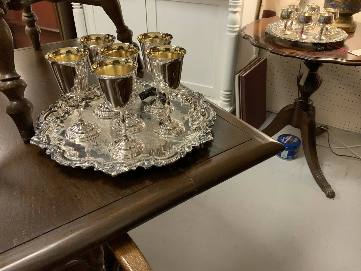 Silver Plate Goblets