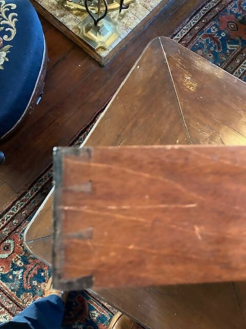 ANTIQUE CHIPPENDALE GAME TABLE